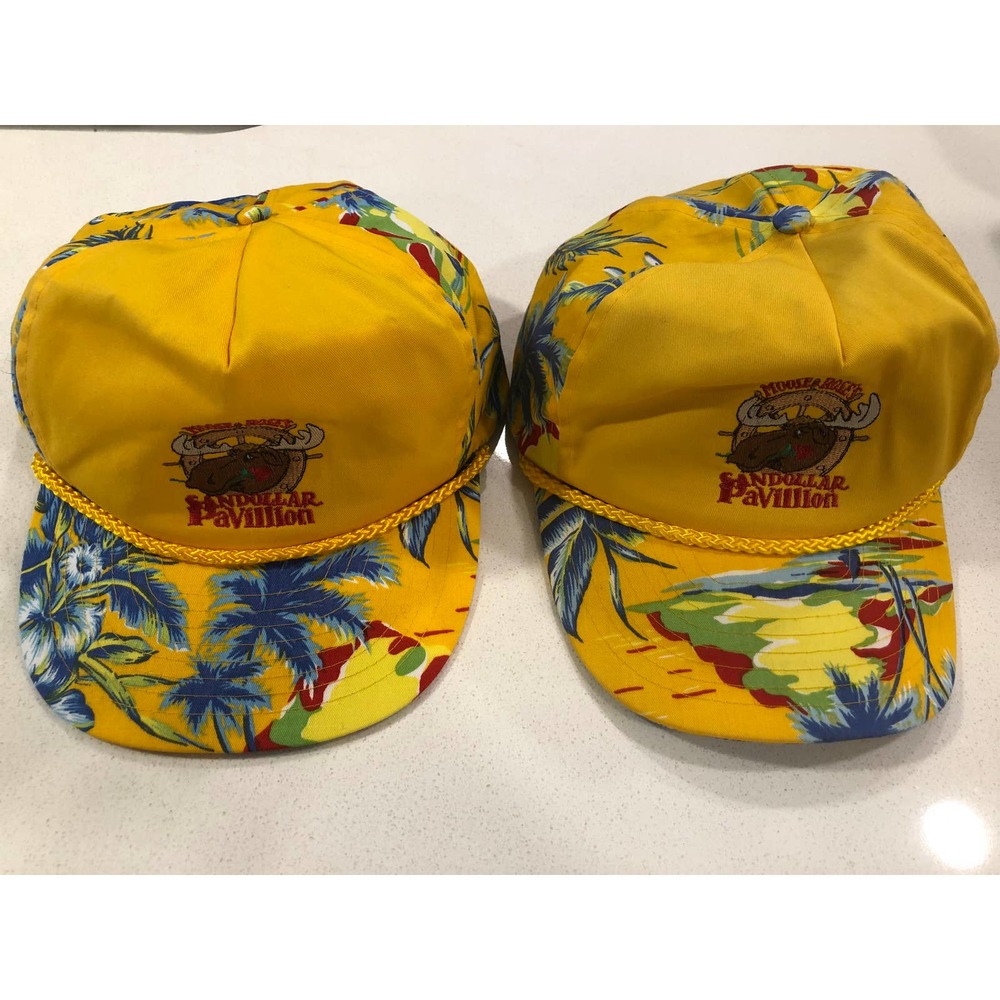 Vintage Floral Moose Rope Hat